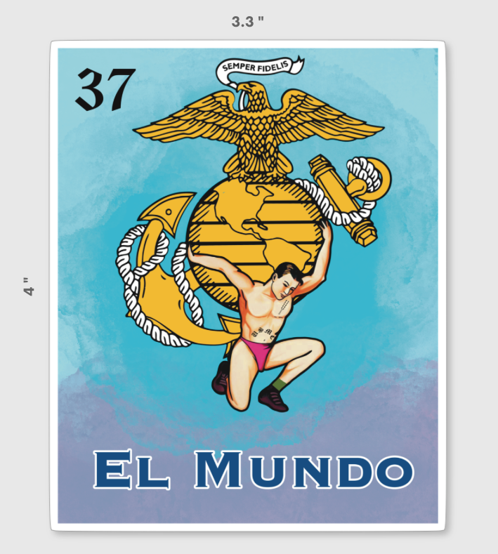 El Mundo Sticker