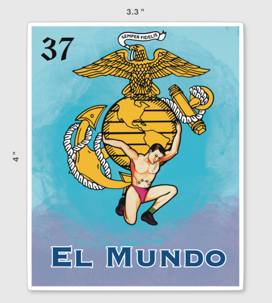 El Mundo Sticker
