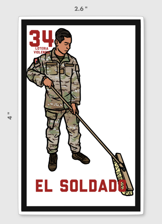El Soldado Sticker
