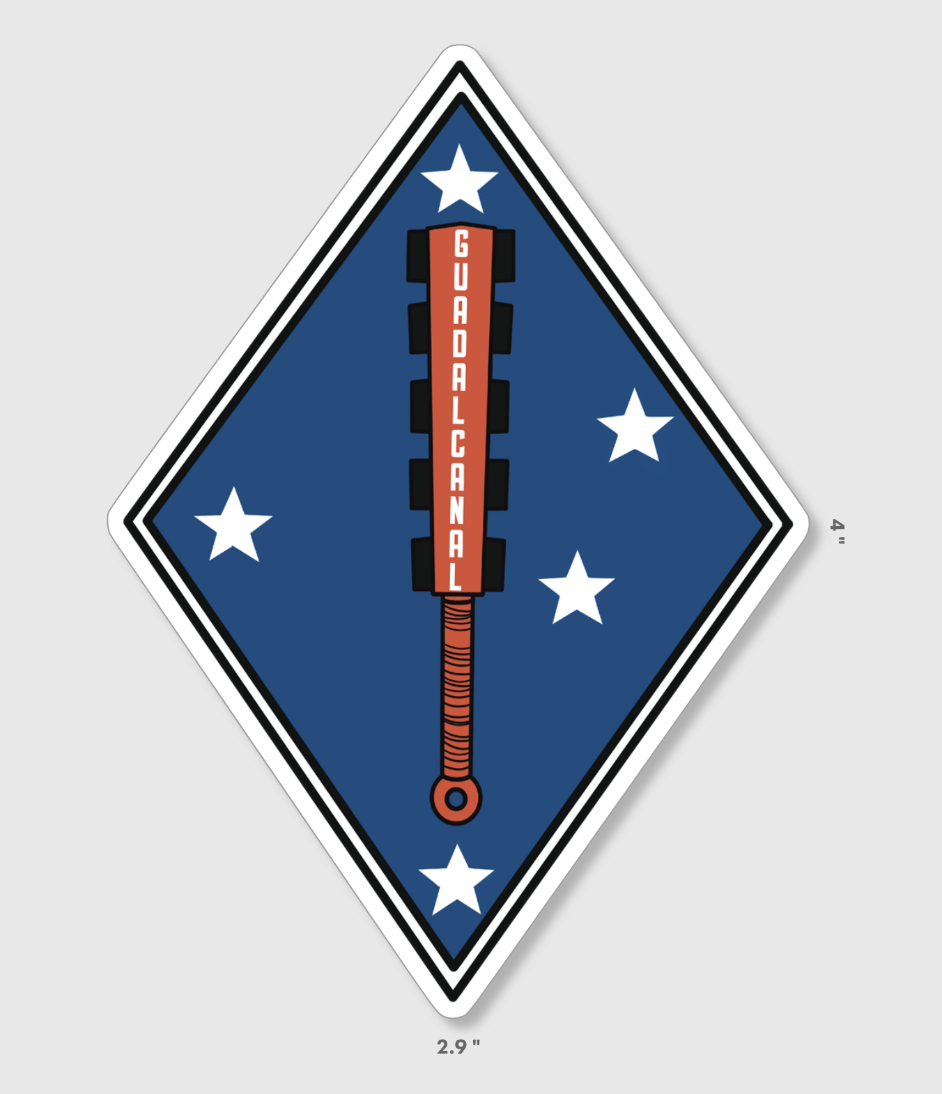 1st Mar Div Sticker