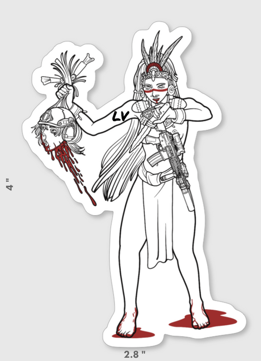 Goon killer head sticker