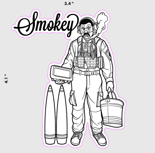 Smokey Sticker