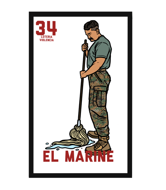 EL Marine Sticker