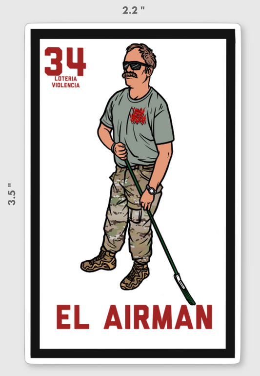 El Airman sticker