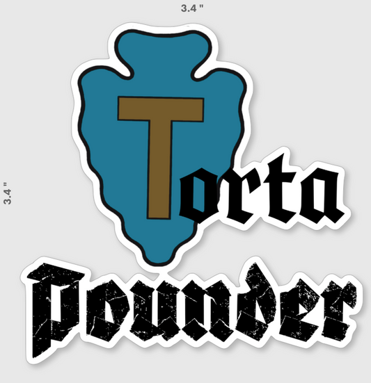 Torta Pounder Sticker