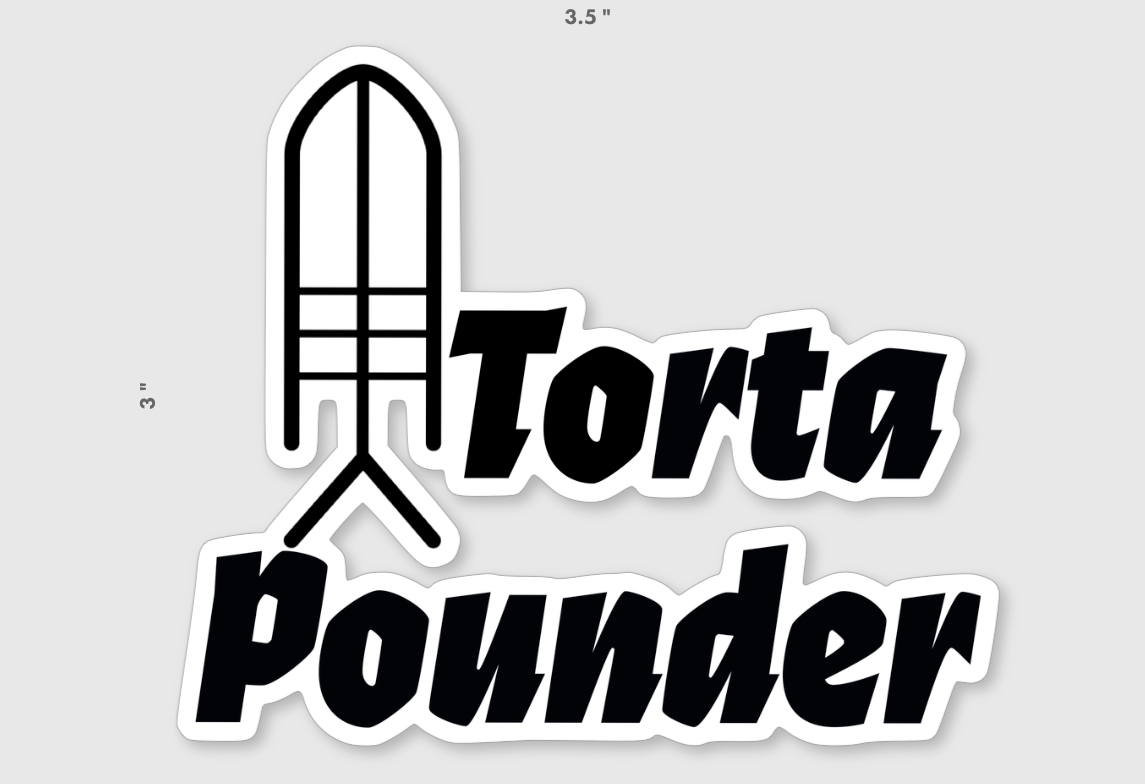 Torta Pounder WPNS Sticker