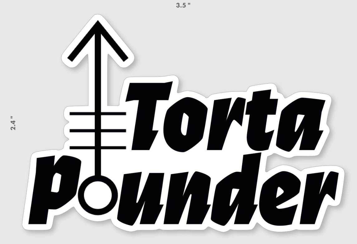 Torta Pounder WPNS Sticker