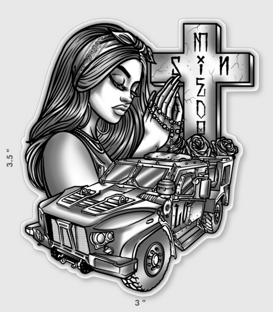 Chicano Sin Miedo Sticker