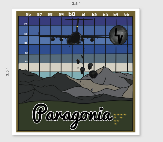Paragonia Sticker
