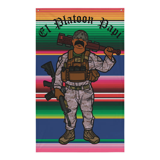 Marine Platoon Papi Flag