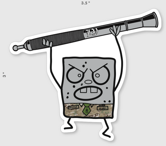 Mortarbob Sticker