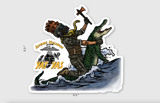 YAT YAS sticker