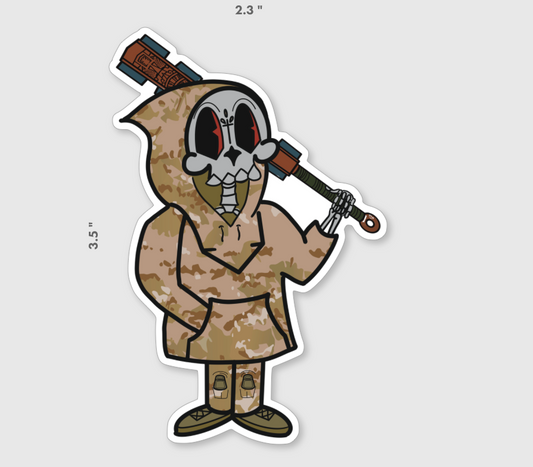 La Muerte Sticker
